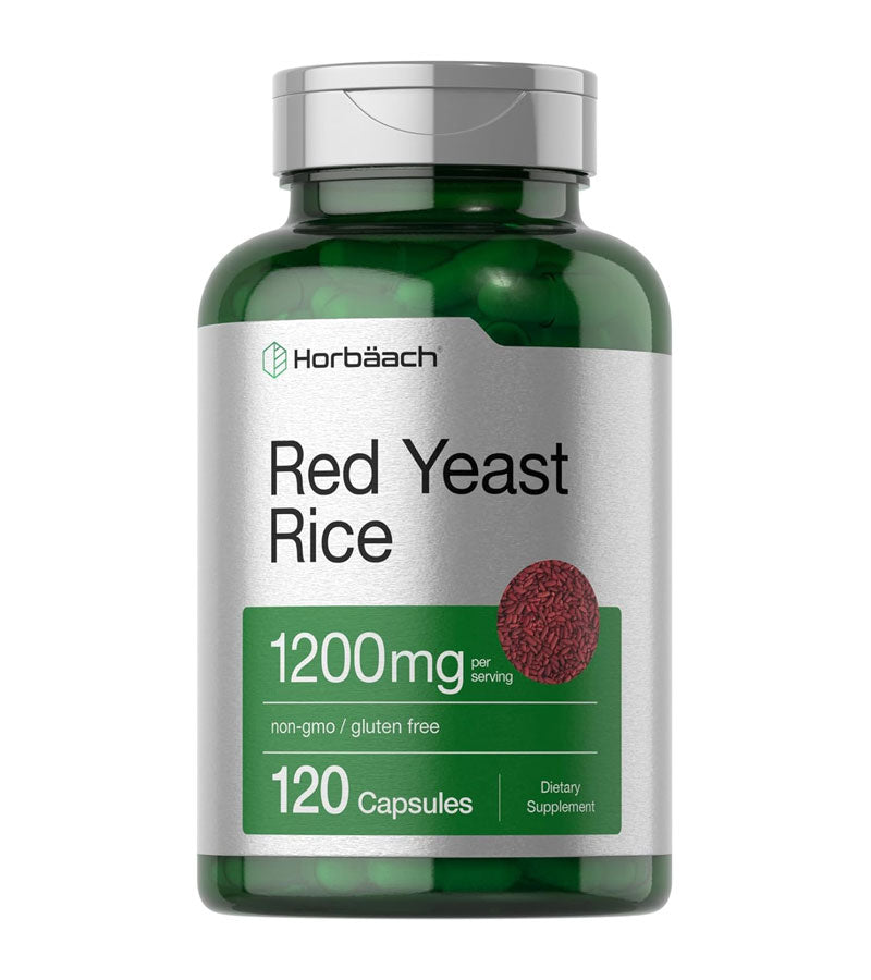 Red Yeast Rice 1200 mg - 120 Capsules