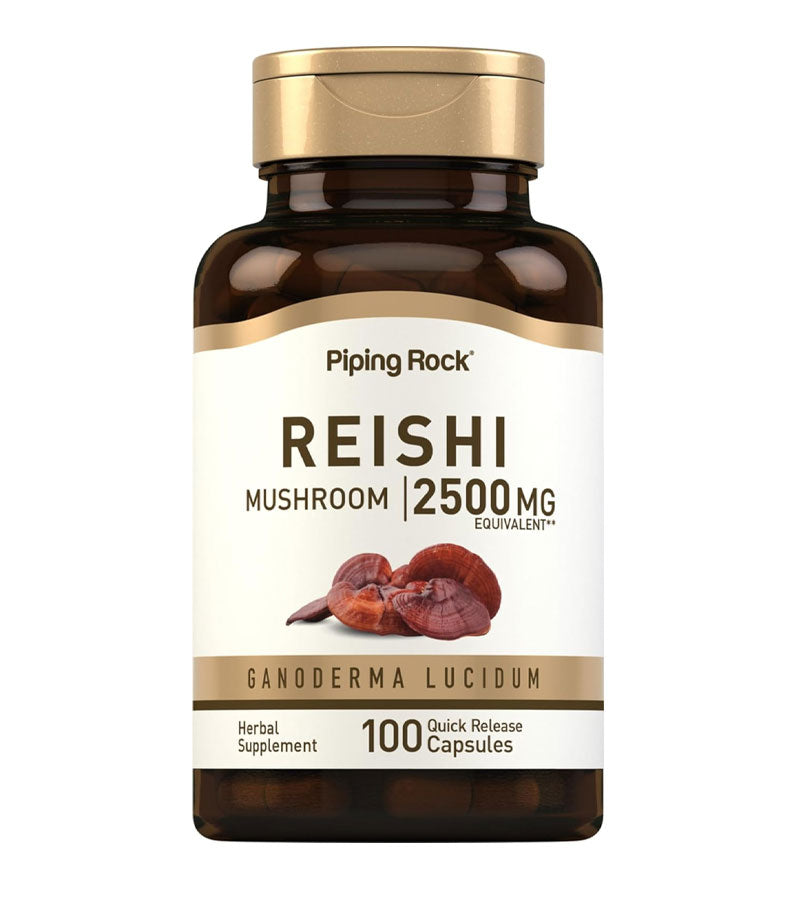 Reishi Mushroom 2500mg - 100 Capsules