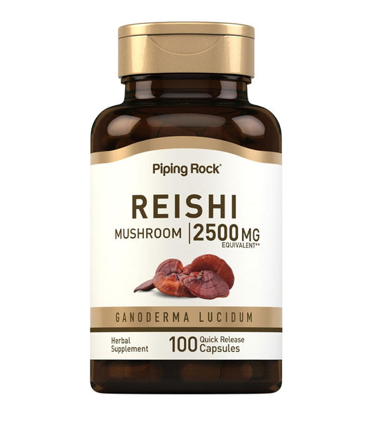 Reishi Mushroom 2500mg - 100 Capsules