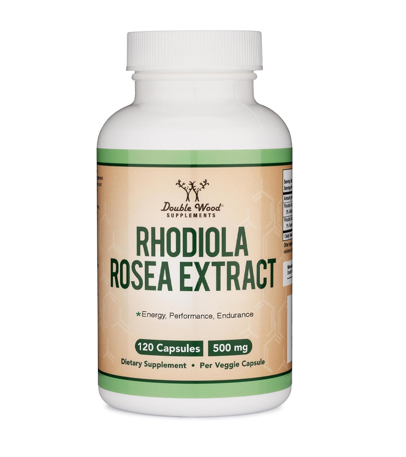 Rhodiola Rosea 500mg - 120 Vegan Capsules