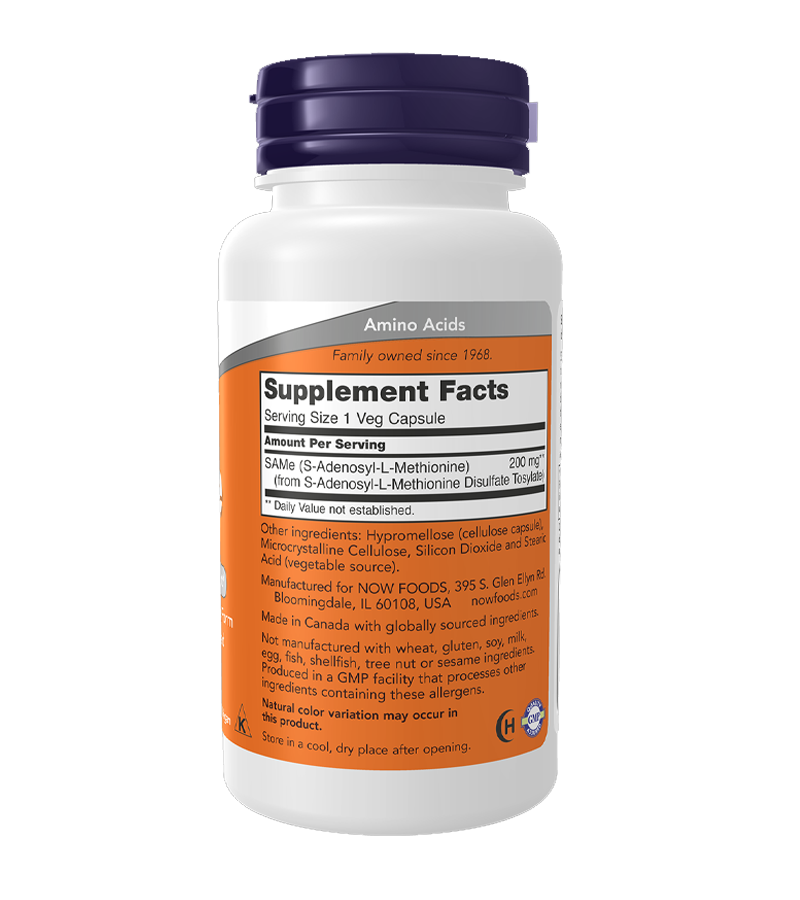 SAMe 200 mg - 60 Veg Capsules