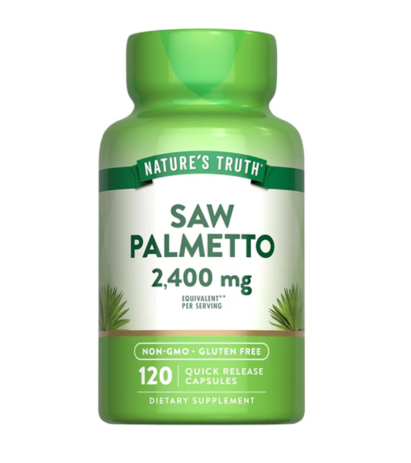 Saw Palmetto 2,400 mg - 120 Quick Release Capsules
