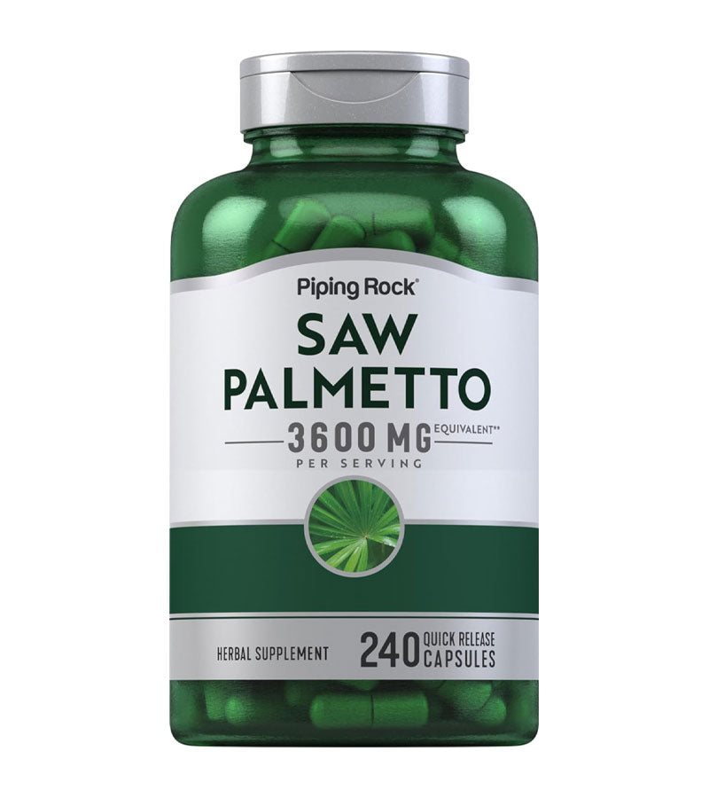 Saw Palmetto Extract 3600mg - 240 Capsules