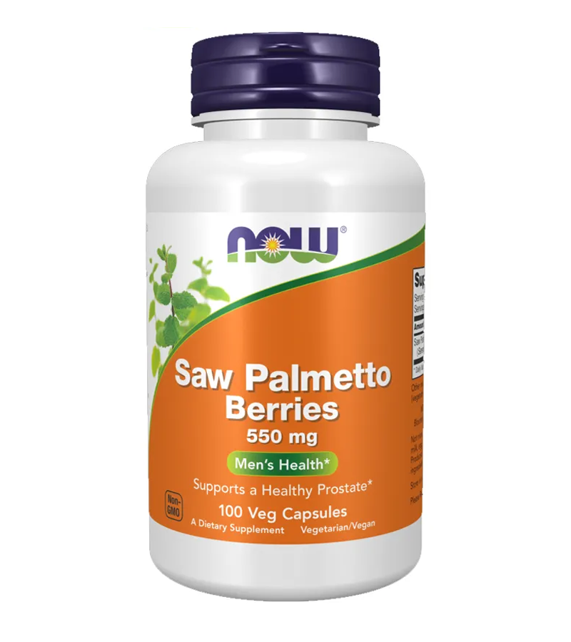 Saw Palmetto Berries 550 mg - 100 Veg Capsules