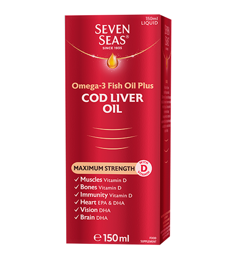 Seven Seas Syrup And Cod Liver Oil With Vitamins D C E 150ml
