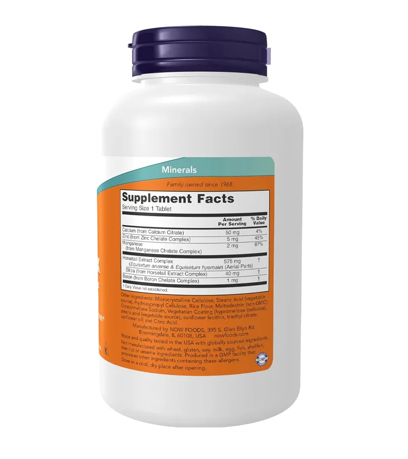 Silica Complex with Horsetail Extract -180 Tablets