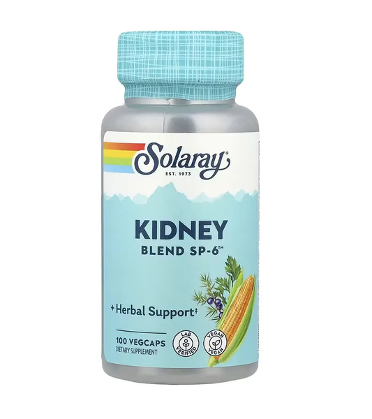 Solaray Kidney Blend SP-6 - 100 Veg Capsules