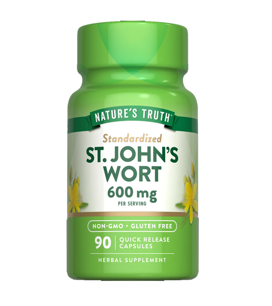 St. John`s Wort 600 mg - 90 Quick Release Capsules