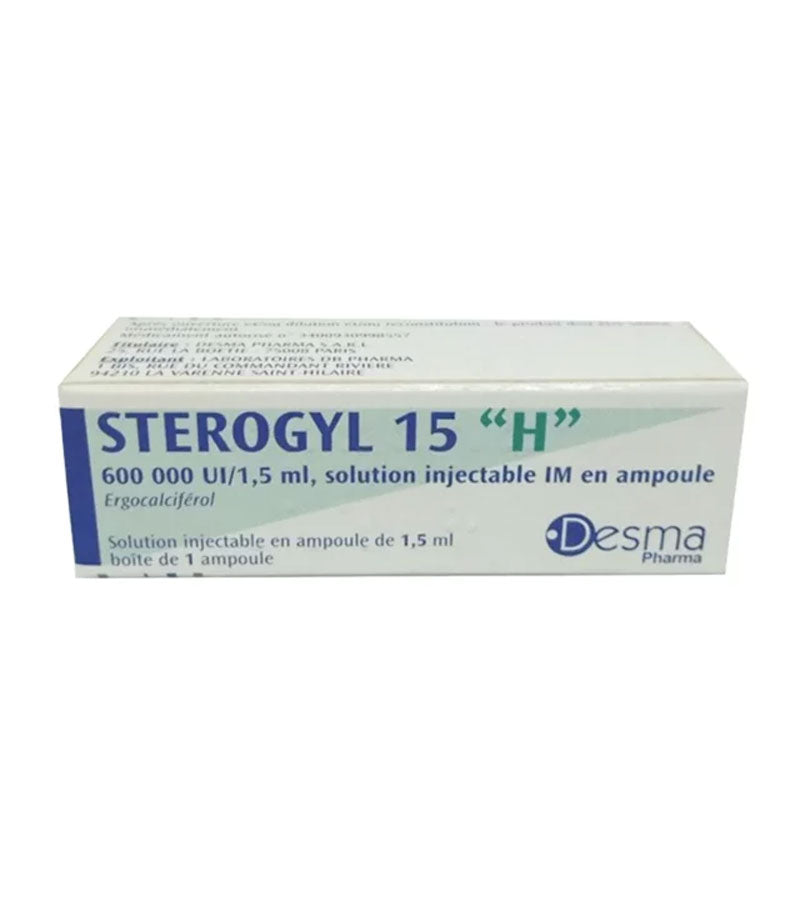 Sterogyl 15 H, Vitamin D injections 600,000 UI / 1.5 ml