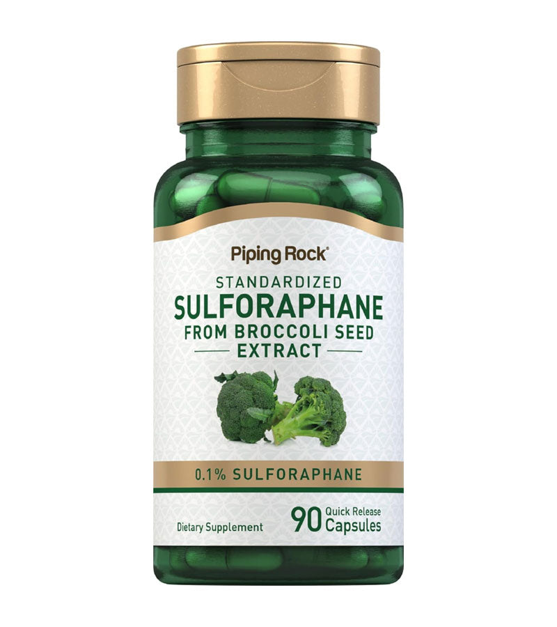 Sulforaphane, From Broccoli Seed Extract 400mcg - 90 Capsules