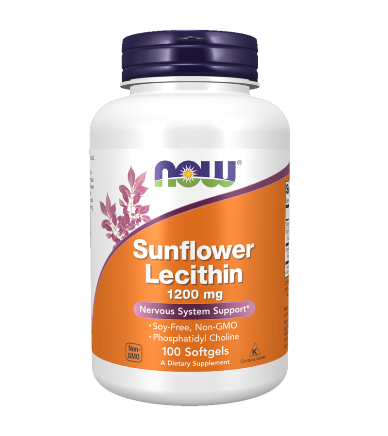 Sunflower Lecithin 1200 mg - 100 Softgels