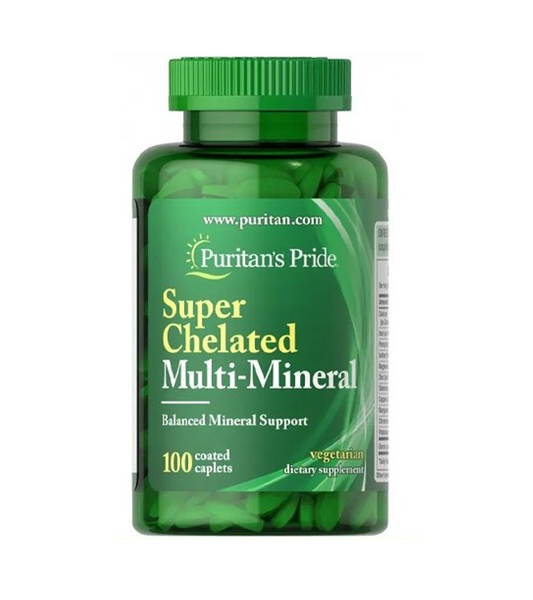 Super Chelated Multi Minerals /100 Capsules