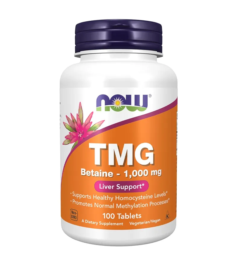 TMG (Trimethylglycine) 1000mg - 100 Tablets