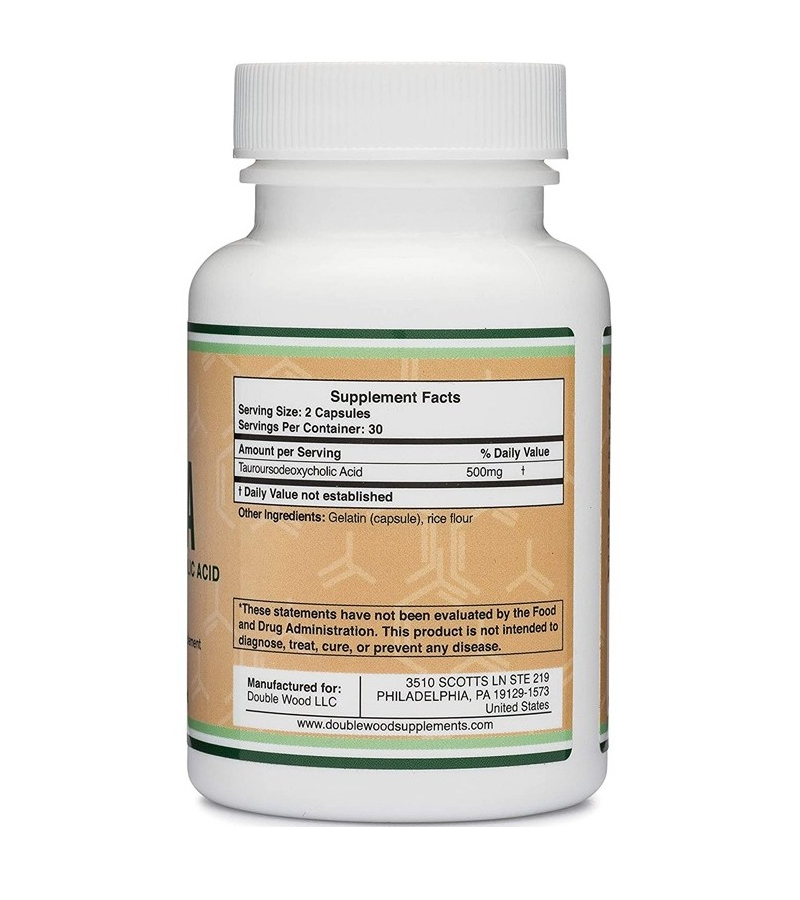 TUDCA 500 mg- 60 Capsules