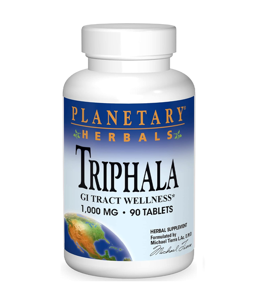 Triphala Internal Cleanser 1000 mg for GI Tract Wellness - 90 Tablets