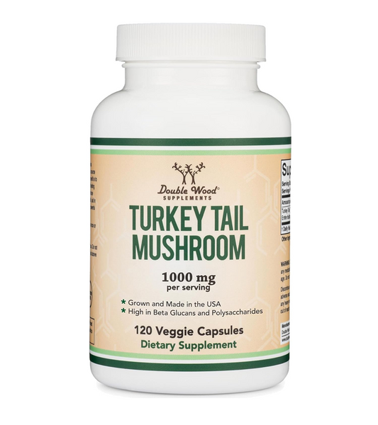 Turkey Tail Mushroom 1000mg - 120 Capsules