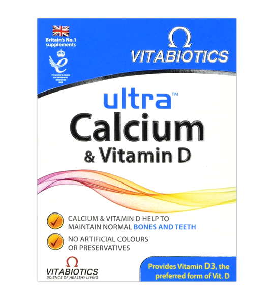 Ultra Calcium & Vitamin D - 30 Tablets