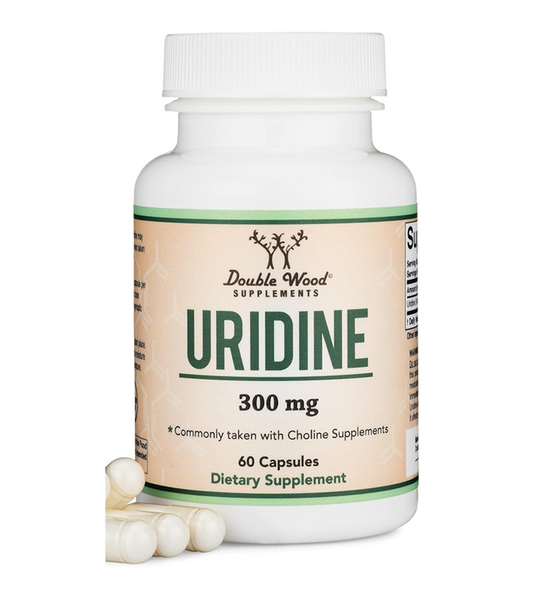 Uridine Monophosphate (Choline Enhancer) 300mg - 60 Capsules