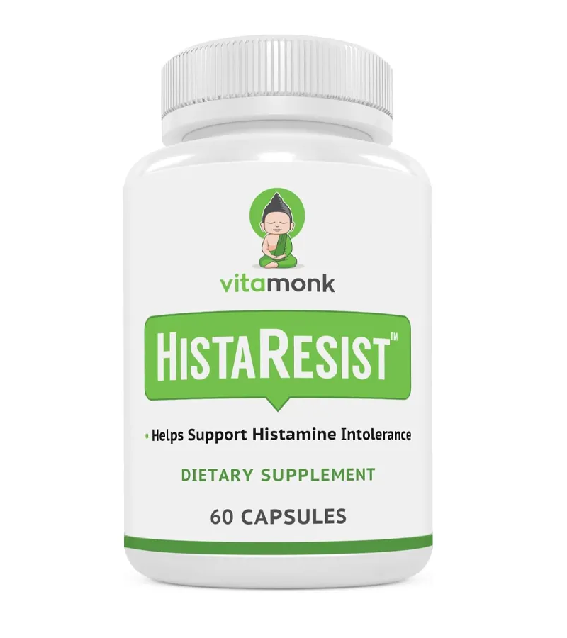 VitaMonk HistaResist -Histamine Blocker for Histamine Intolerance - 60 capsules
