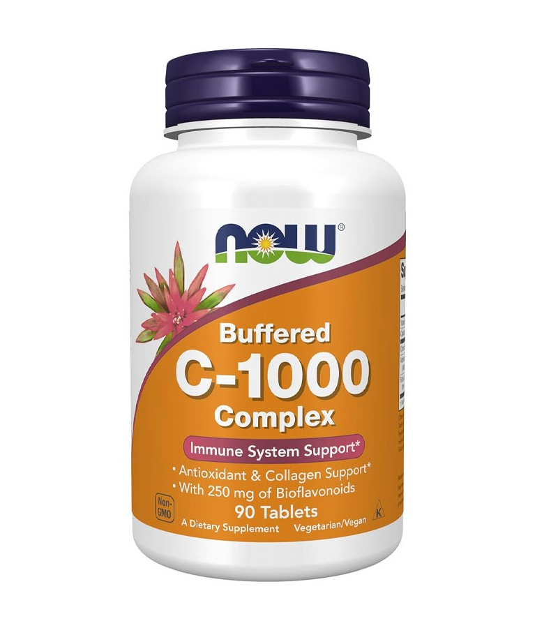 Vitamin C-1000 Complex with 250 mg of Bioflavonoids - 90 Tablets