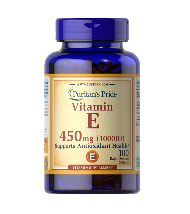 Vitamin E-1000 IU - 100 Softgels