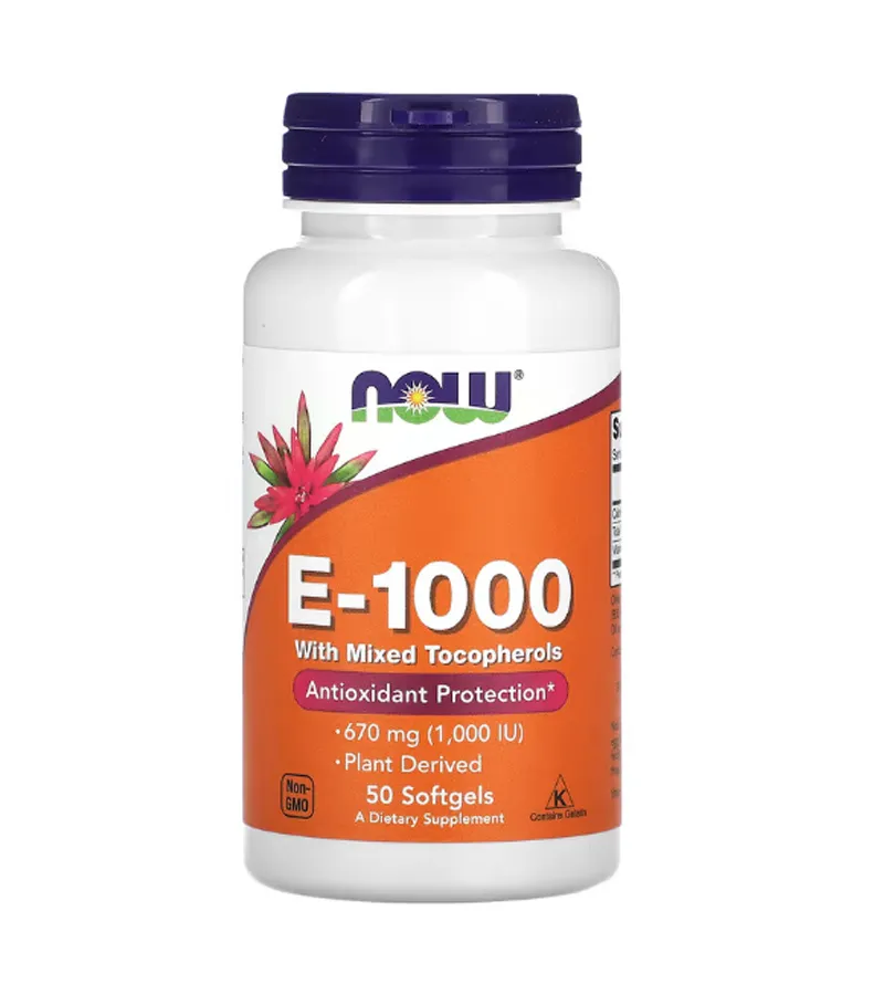 Vitamin E-1000 IU - 50 Softgels