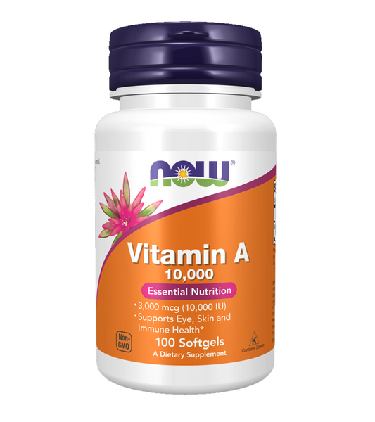 Vitamin A 10,000 IU - 100 Softgels