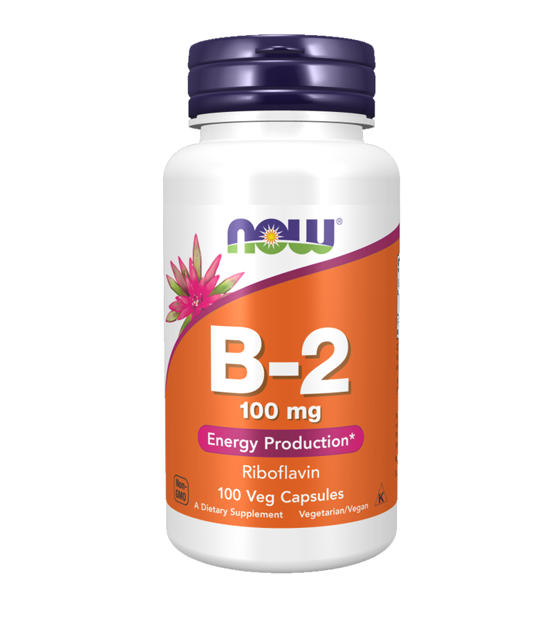 Vitamin B-2 100 mg - 100 Capsules