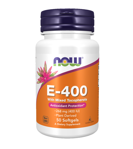 Vitamin E-400 With Mixed Tocopherols - 50 Softgels