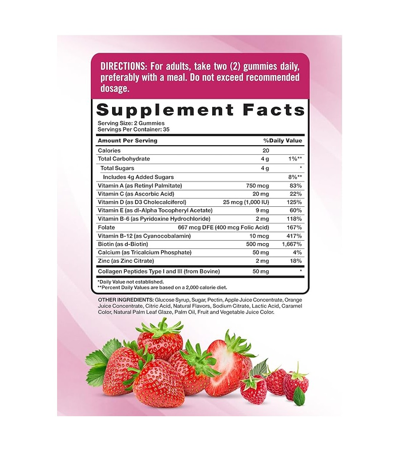 WOMEN'S MULTIVITAMIN + COLLAGEN - 70 Gummies