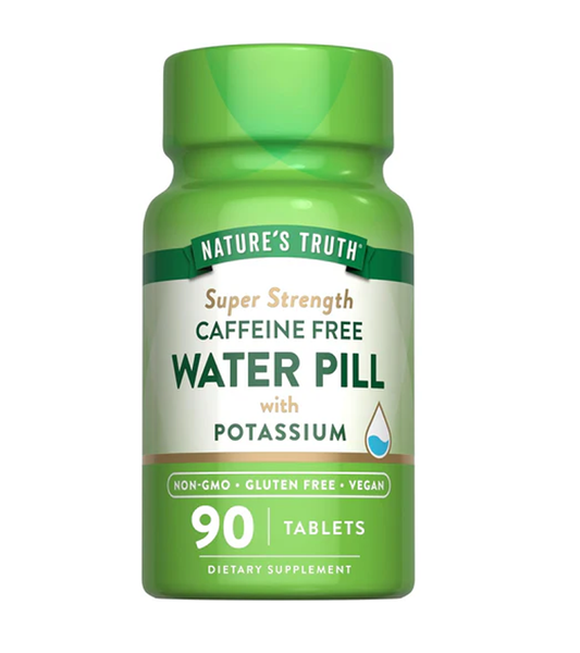 Water Pill with Potassium - 90 Tablets