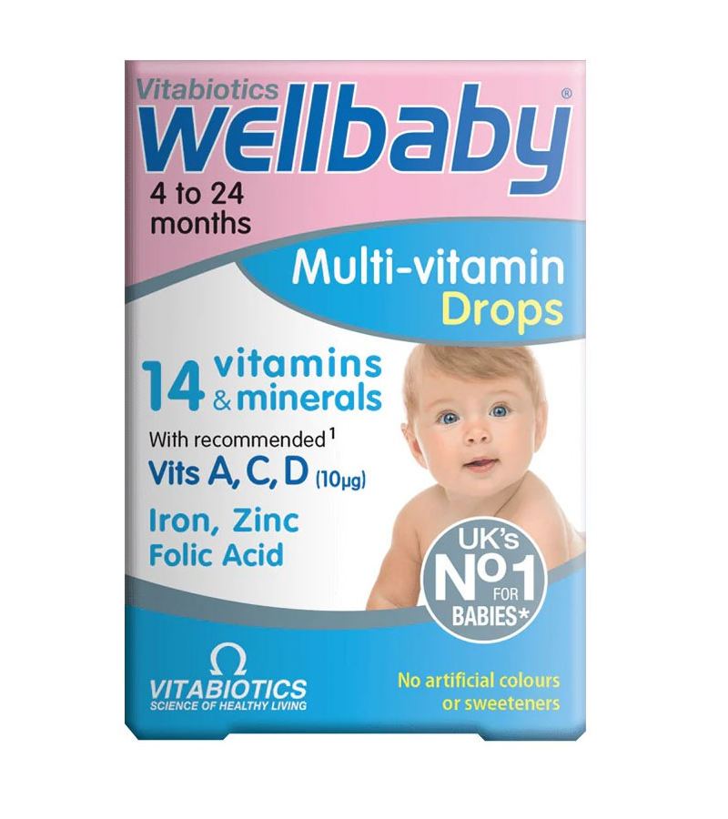 Wellbaby Multivitamin Drops 4-24 months