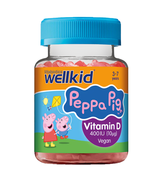Wellkid Peppa Pig Vitamin D - 30 Soft Jellies