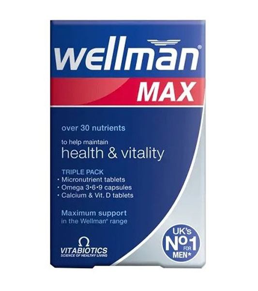 Wellman Max 84 tablets/capsules