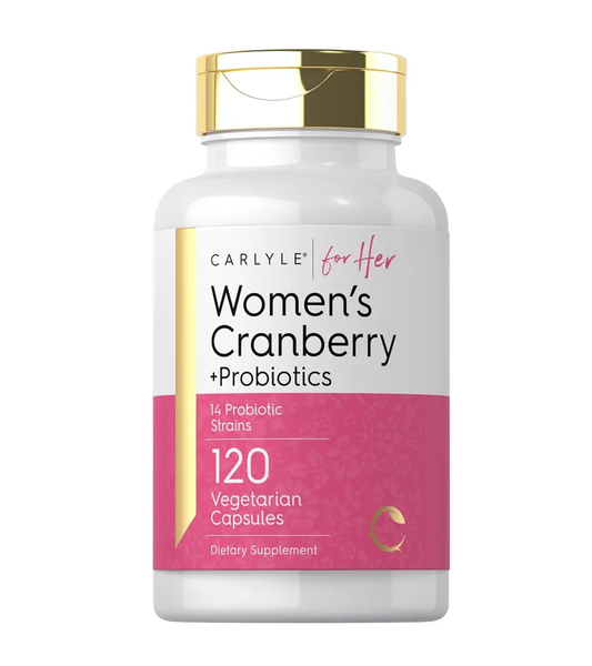 Women's Cranberry Plus Probiotics - 120 Capsules