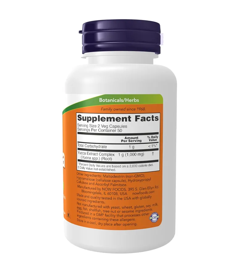 Yucca 500mg - 100 Capsules