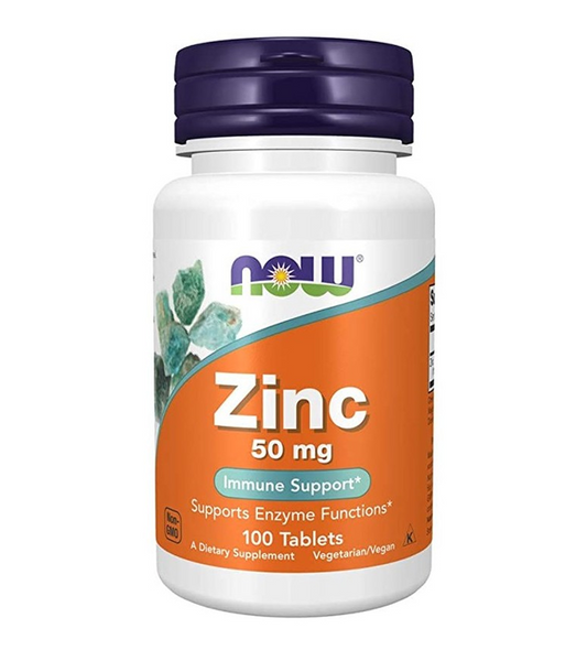 Zinc 50 mg - 100 Tablets