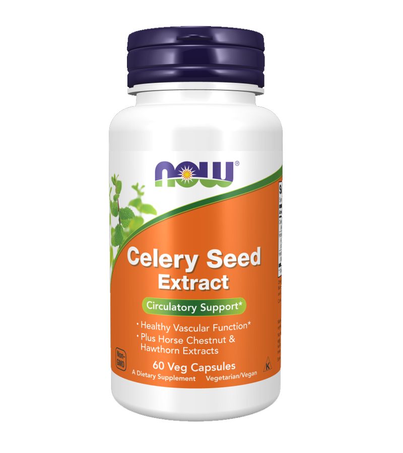 Celery seed extract, 60 veg capsules